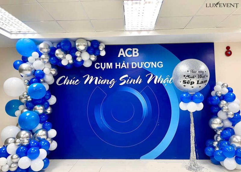 Thiết kế backdrop dựa vào chất liệu 