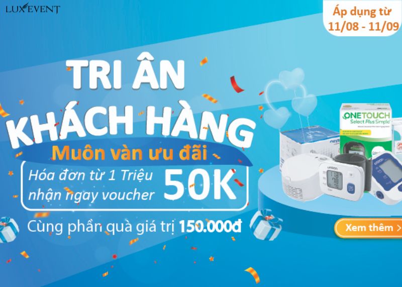 Mẫu banner tri ân khách hàng số 1 