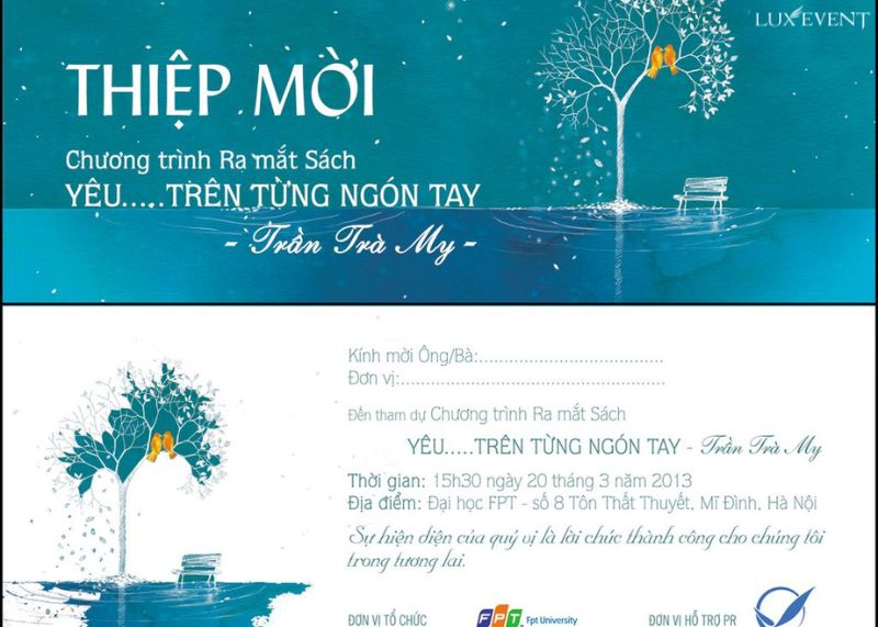 mẫu thiệp phong cách cổ điển