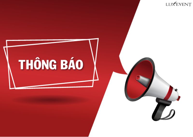 Thông báo tri ân khách hàng - Phần mở đầu thông báo 