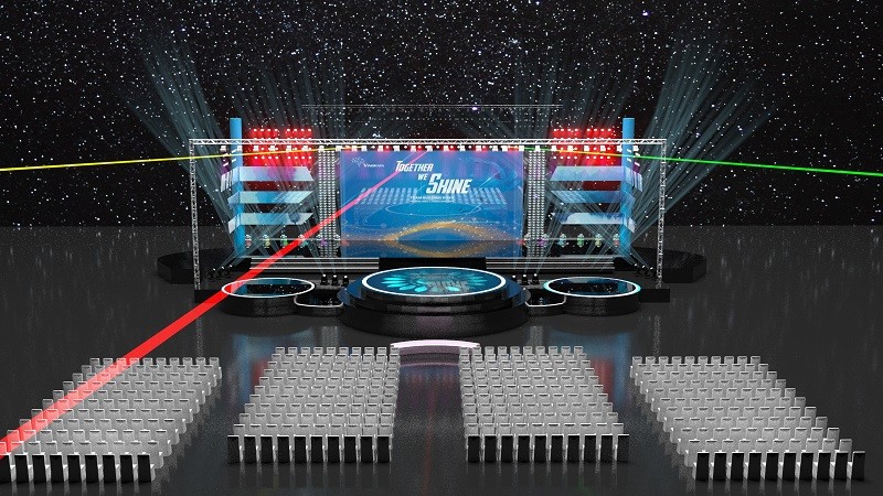 Thiết kế sân khấu sự kiện 3D