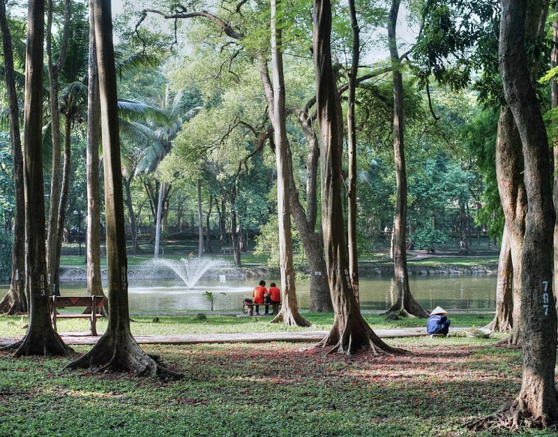 Địa điểm tổ chức team building tại Hà Nội - Công viên Bách Thảo