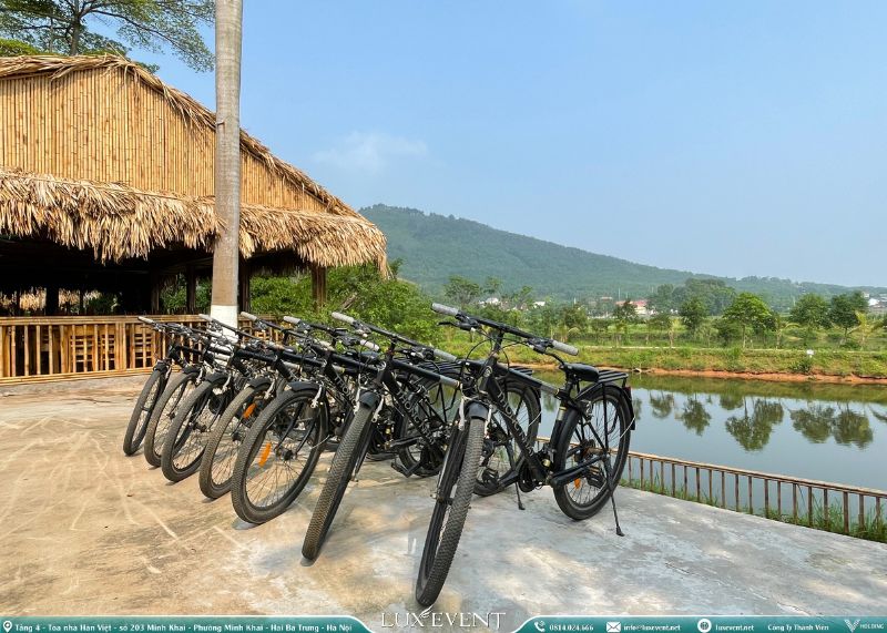 •Trải nghiệm đạp xe vi vu khắp trang trại, núi đồi, ven suối.