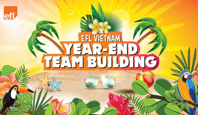 Mẫu banner team building - Year end team building