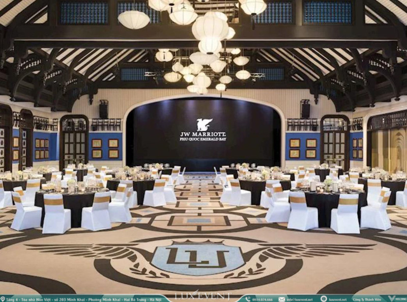 Địa điểm tổ chức gala dinner Phú Quốc - JW Marriott Phú Quốc Emerald Bay
