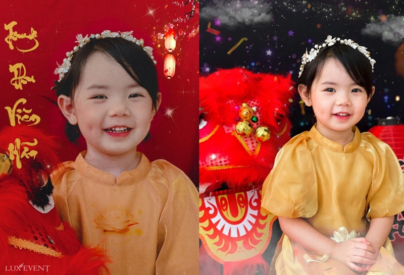 Chụp ảnh Trung Thu cho bé - Concept Nụ cười đêm Trăng