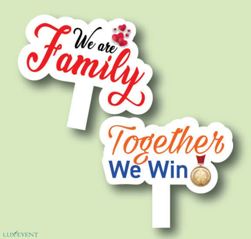 We are family together We win