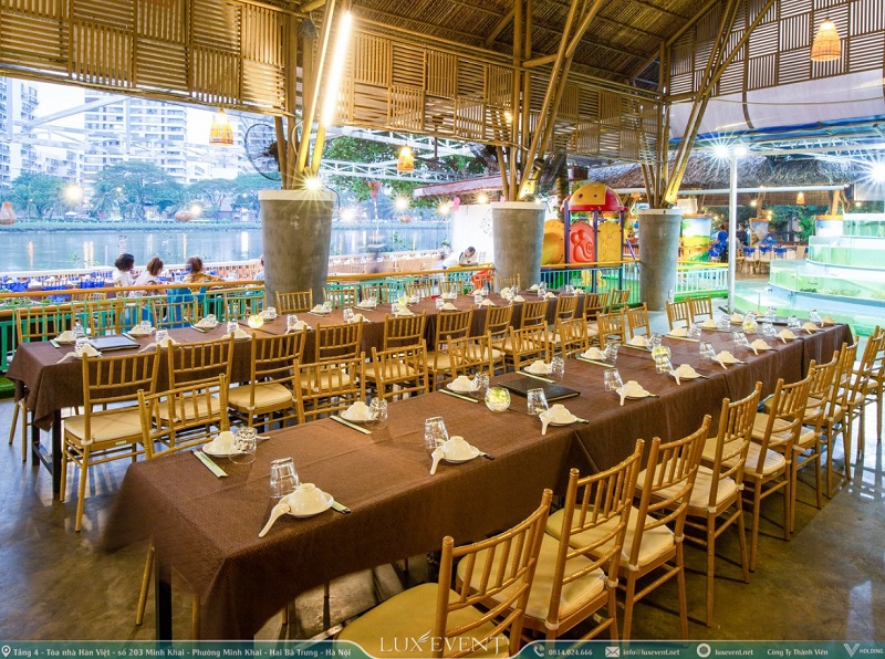 Nhà hàng tổ chức tiệc tất niên TPHCM - Làng ẩm thực Cù Lao Xanh